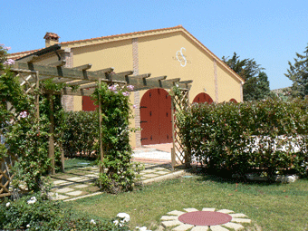 Campo alla Sughera winery in Bolgheri, Italy