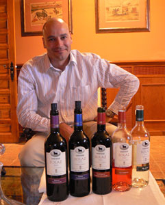 Cezar Fernandez, director of winemaking at Osborne's Malpica winery 70 miles southwest of Madrid