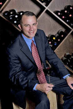 Sommelier Stephen Clark