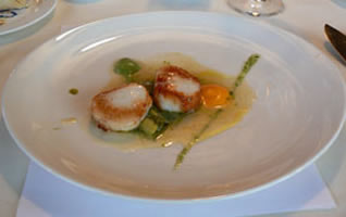 Etxanobe scallops