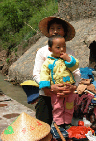 Grandma and grandson