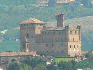 Grinzane Cavour castle in the Langhe