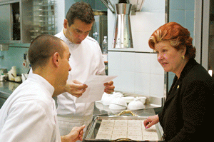 Riccardo Monco, Italo Bassi and Annie Féolde