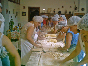 Making gnocchi