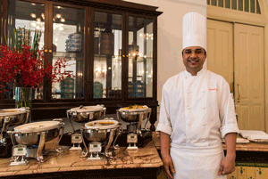 Tiffin Room Chef de Cuisine Kuldeep Negi