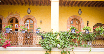 Balcony in Pozos