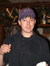 Chef Jason Huguet Chef/Owner of Steamboat Warehouse Restaurant in Washington, LA