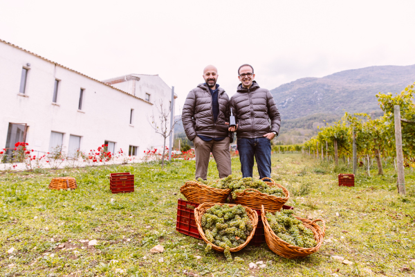 Romito and Andrea Di Fabio, CEO of Antico Feudo