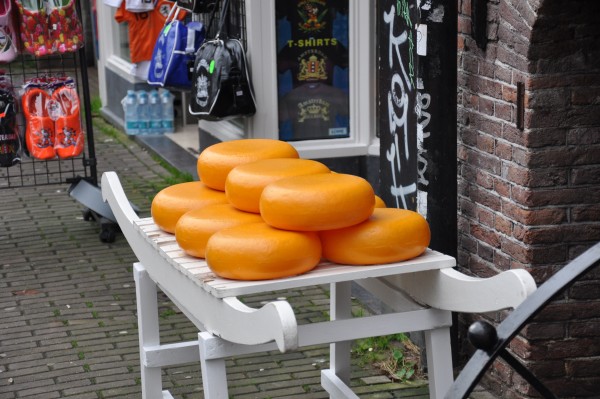 You can buy cheese at open air markets.