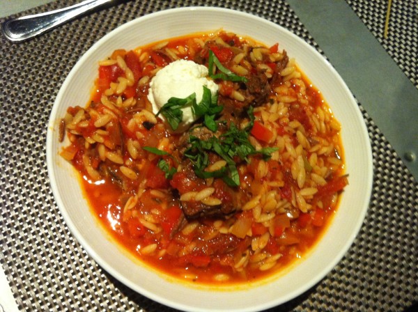 The specialty at The Crush House - short ribs.