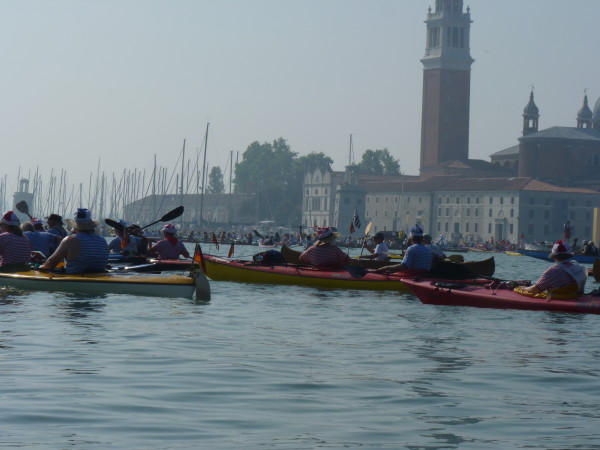 kayaks in Venice