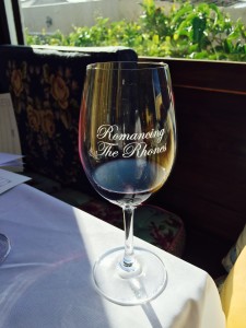 Romancing the Rhones glass