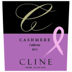 Cline Cashmere front label