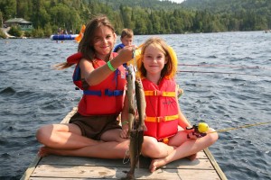 Fishing at Pourvoirie Domaine Bazinet. Photo courtesy of Tourisme Lanaudière