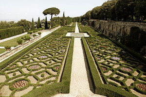 Gardens at Pontifical Villas