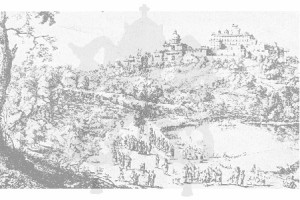 Print of Castel Gandolfo