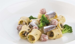 Bartolini's pasta with eel and brocoli