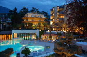 The swimming pool at the Park Hotel Mignon