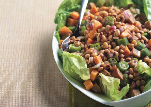 "Hoppin-John" salad