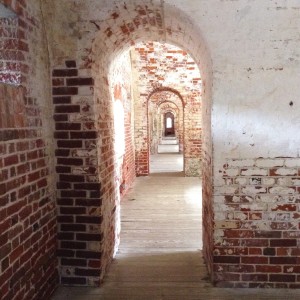 Outer Wall Corridor, Ft. Macon State Park