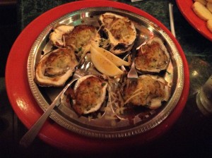 Oysters at Amos Mosquito's, Atlantic Beach