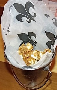 Bacon cajun caramel popcorn