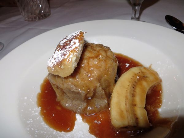 Bananas Foster Bread Pudding.