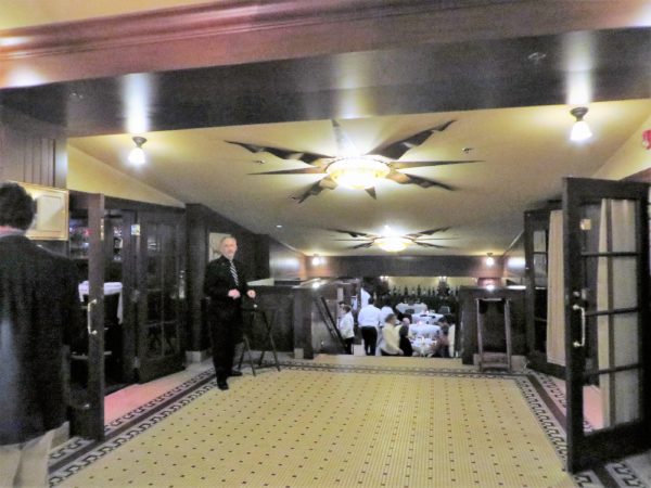 From the front door looking into the main dining room.