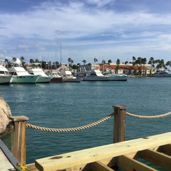 Dock at Aruba's Capital, Oranjestad